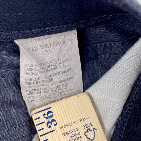 Under Armour UA Pants Mens 32x30 Navy Blue Cargo Storm Tactical Enduro Ripstop - Picture 5 of 12